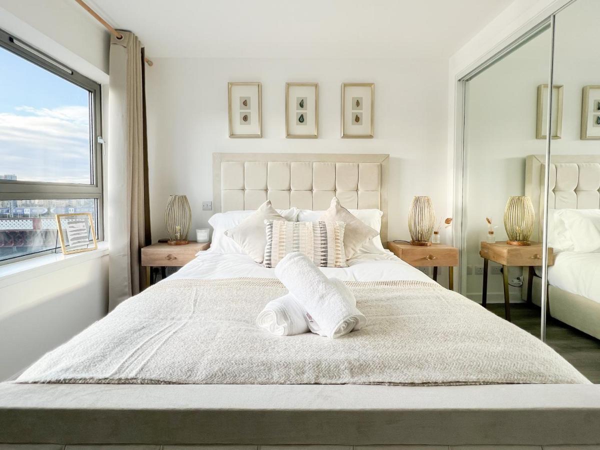 Stunning Riverview City Centre Apartment Glasgow Bagian luar foto