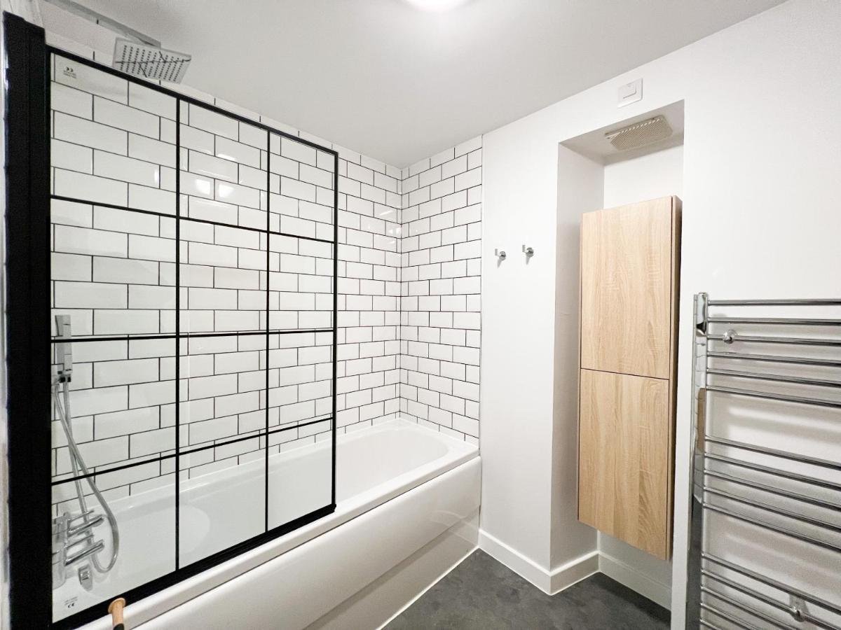 Stunning Riverview City Centre Apartment Glasgow Bagian luar foto